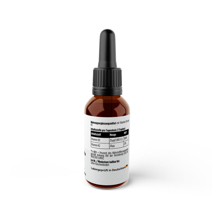 Vitamin D3 + K2 Tropfen — 1.000 IE, 50 ml