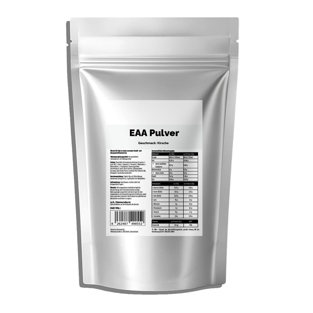 EAA Essenzielle Aminosäuren — Kirsche, 500 g