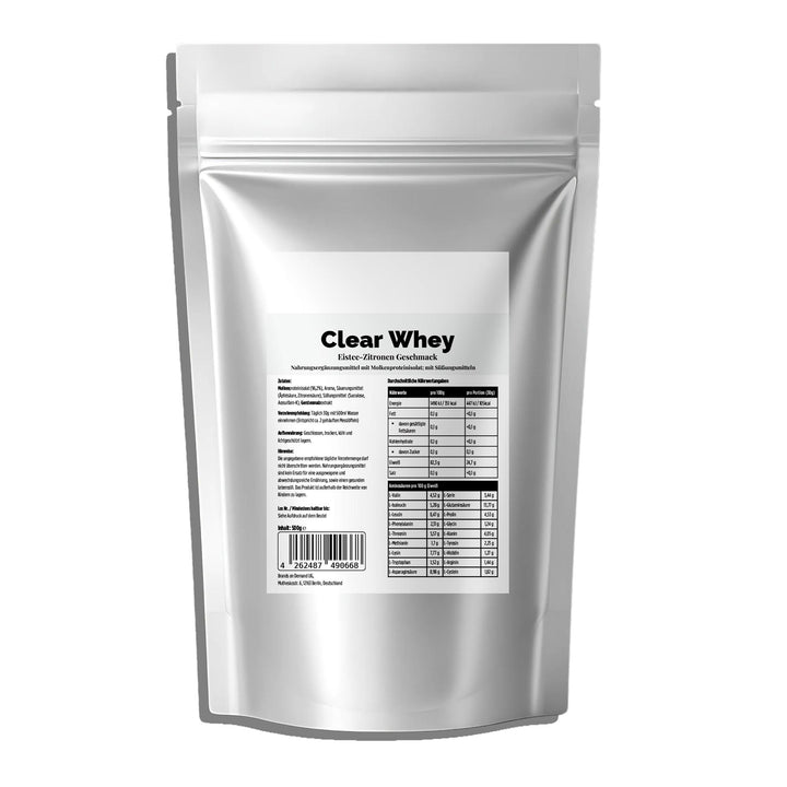 Clear Whey Isolat — Zitronen-Eistee, 500 g