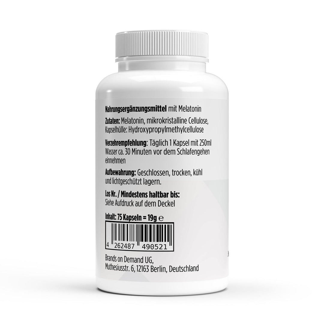Melatonin — 75 Kapseln