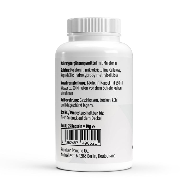 Melatonin — 75 Kapseln