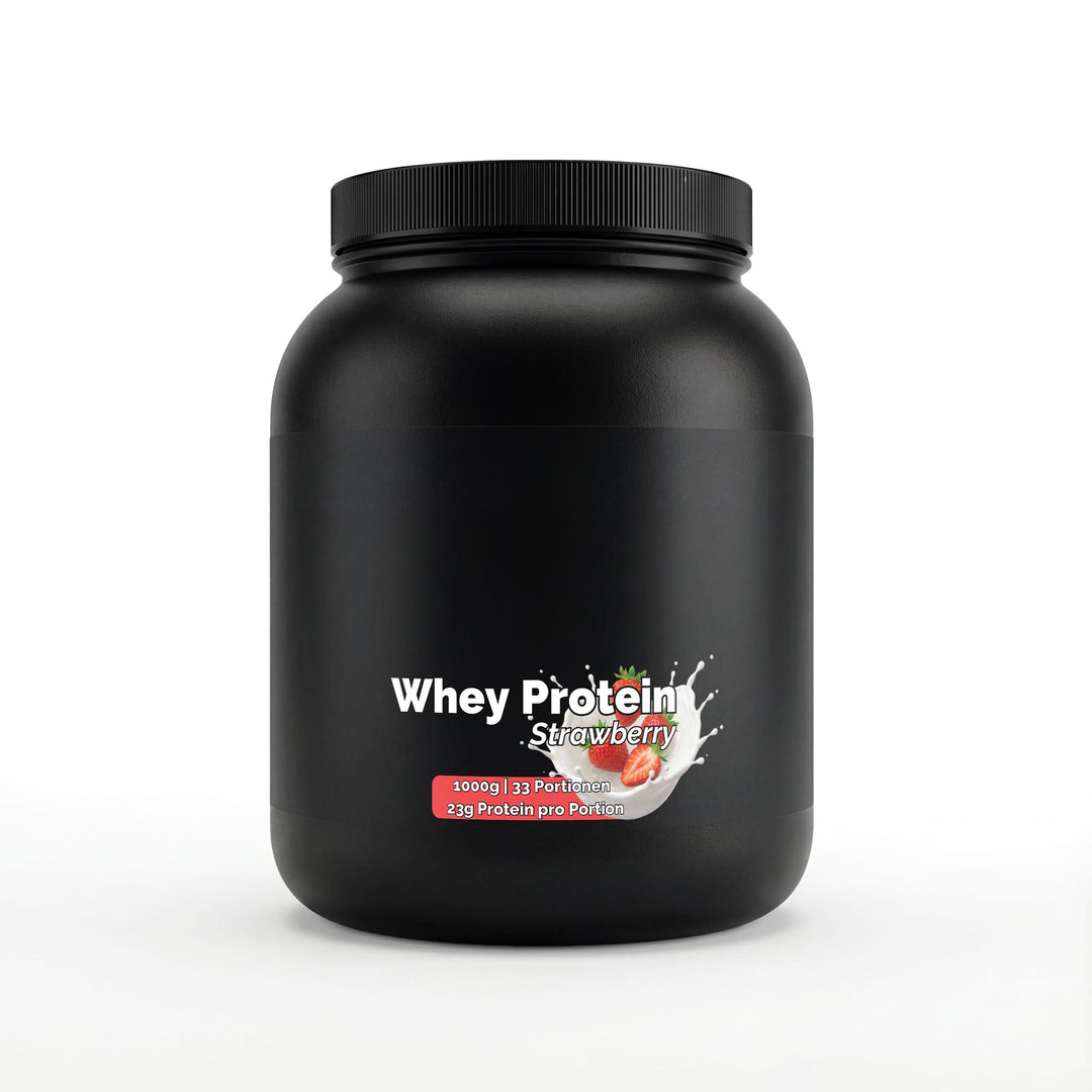 Premium Whey Protein — Erdbeere, 1 kg