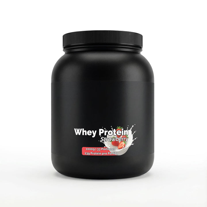 Premium Whey Protein — Erdbeere, 1 kg
