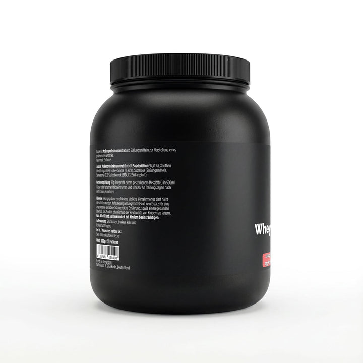 Premium Whey Protein — Erdbeere, 1 kg