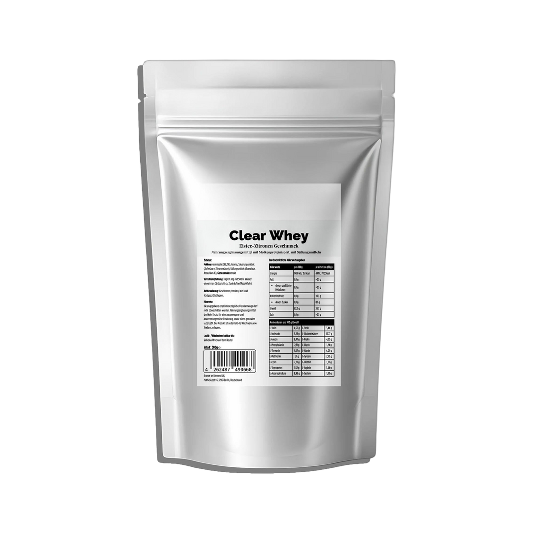Clear Whey Isolate Lemon Iced Tea